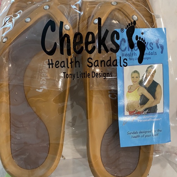 NEW never worn,size 10Bling Cheeks health sandals! - Picture 3 of 3